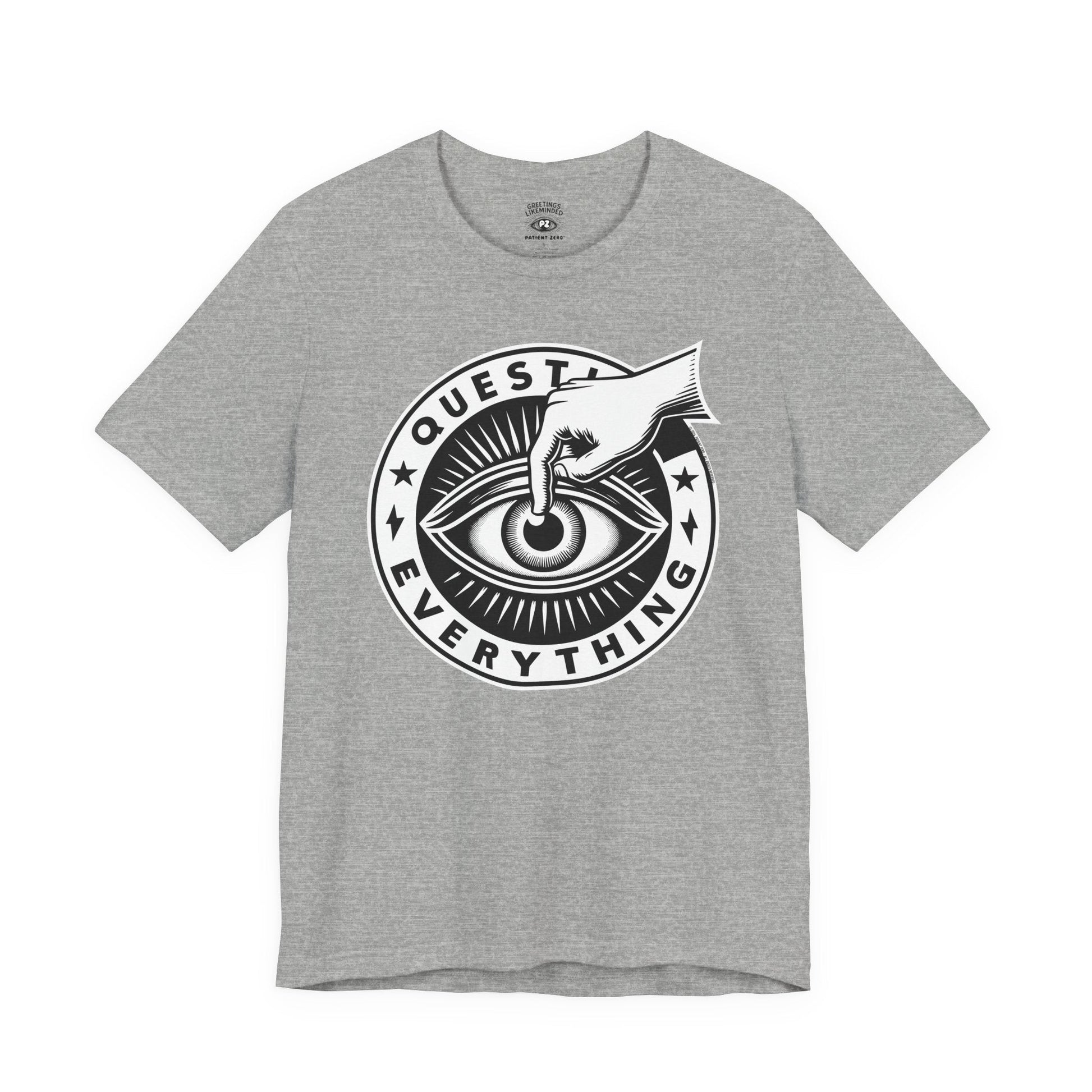 T-Shirt | Question Everrything | Athletic Heather