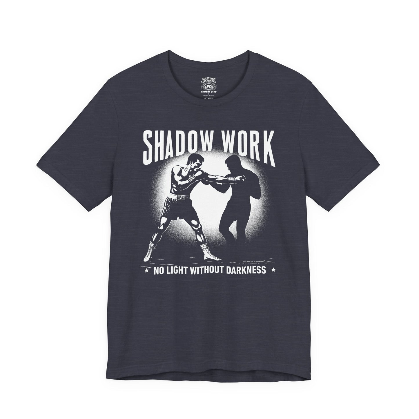T-Shirt | Shadow Work | Heather Midnight Navy