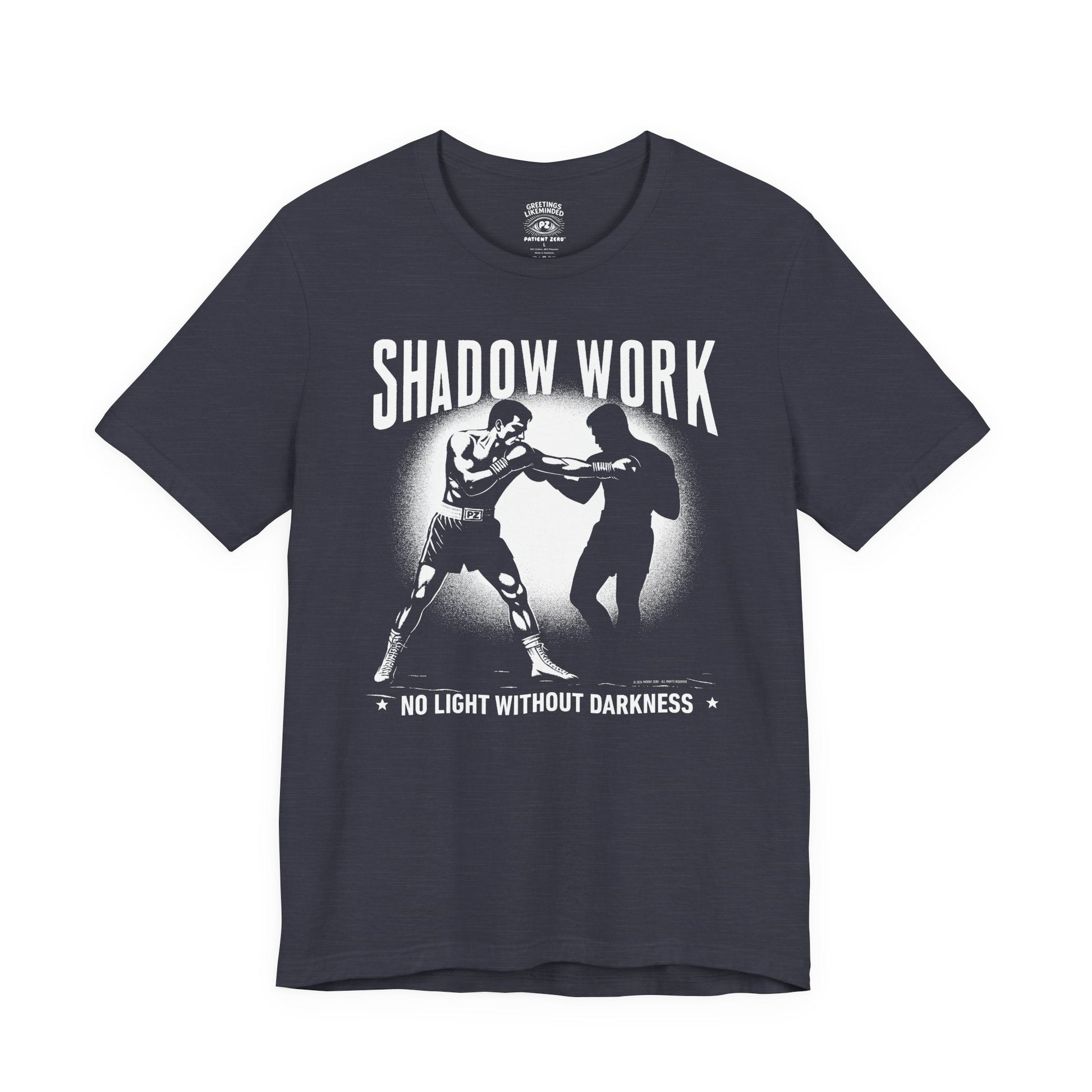 T-Shirt | Shadow Work | Heather Midnight Navy