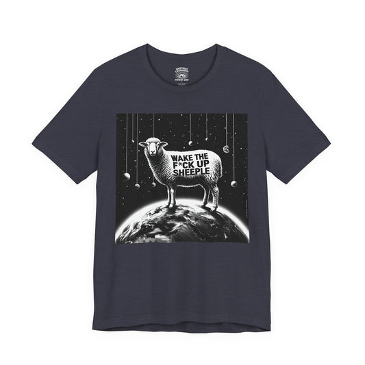 T-Shirt | Sheeple | Heather Midnight Navy
