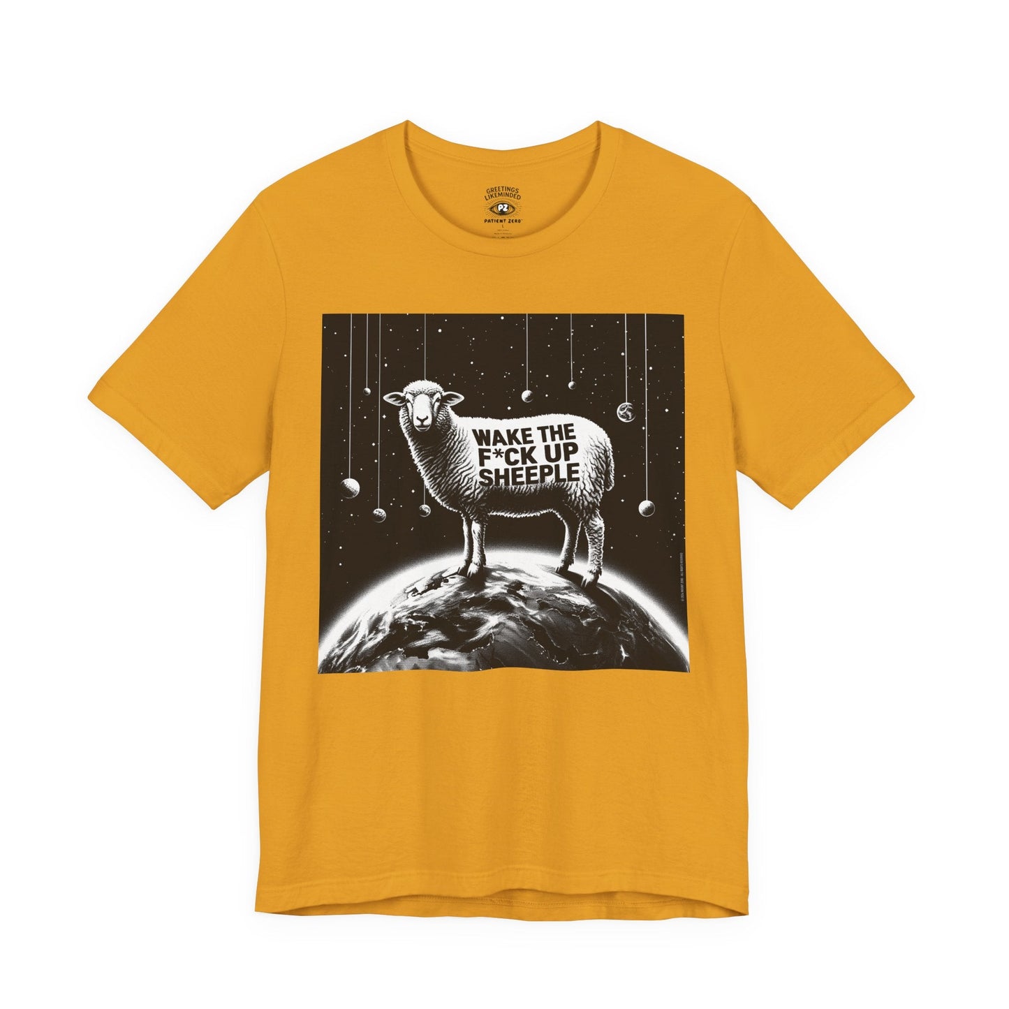 T-Shirt | Sheeple | Mustard