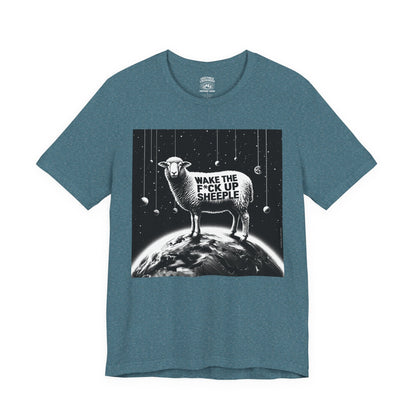 T-Shirt | Sheeple | Heather Deep Teal