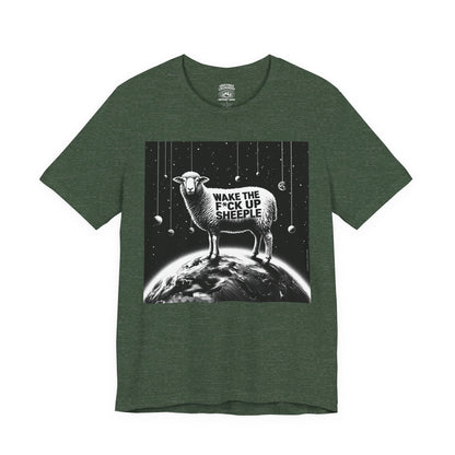 T-Shirt | Sheeple | Heather Forest