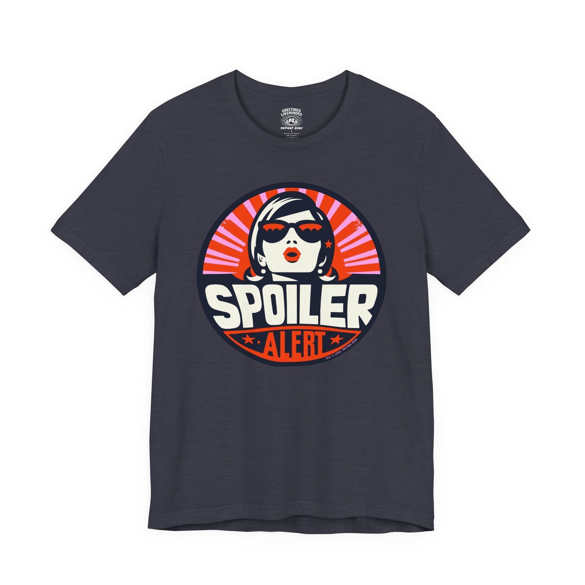 T-Shirt | Spoiler Alert | Heather Midnight Navy