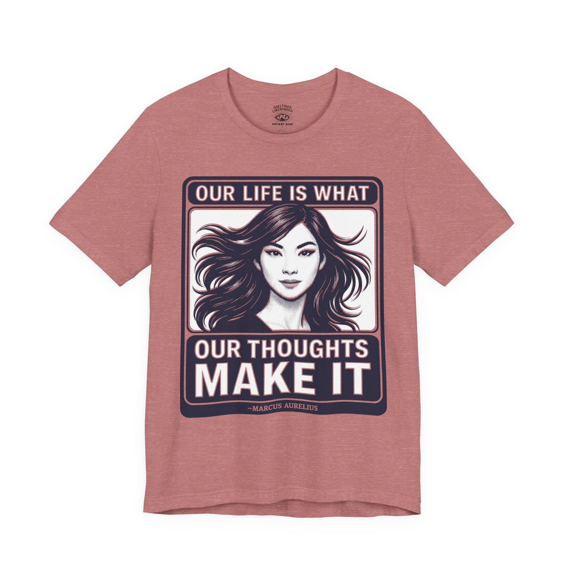 T-Shirt | Thoughts | Heather Mauve
