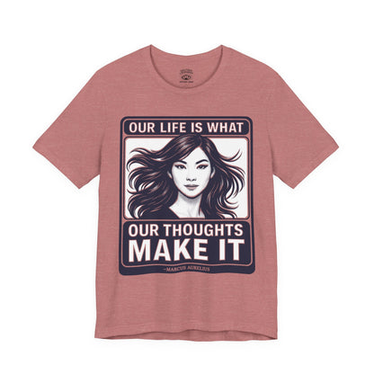 T-Shirt | Thoughts | Heather Mauve