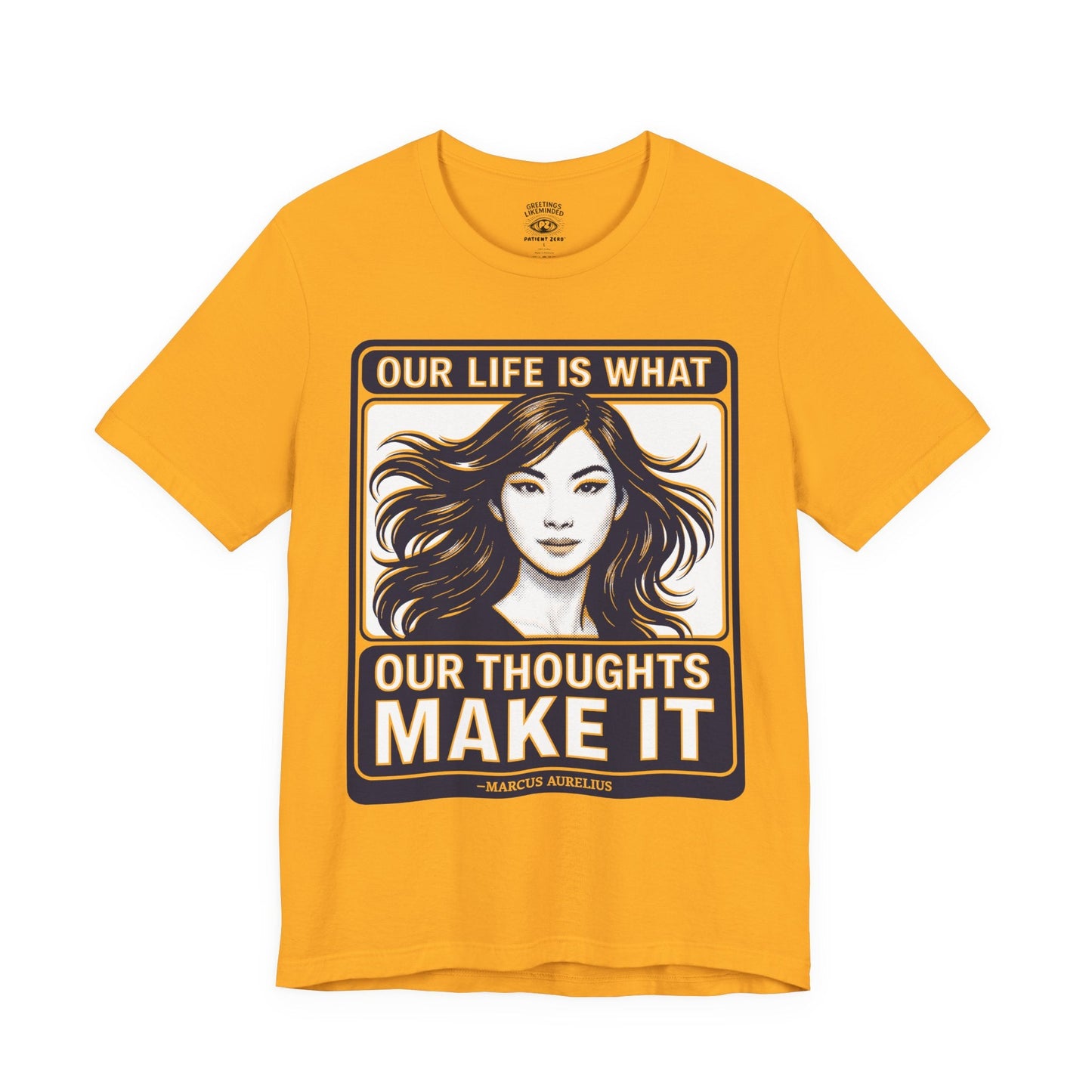 T-Shirt | Thoughts | Gold