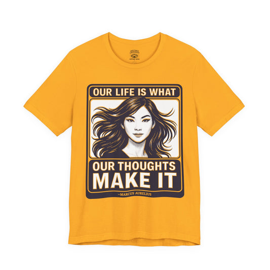 T-Shirt | Thoughts | Gold