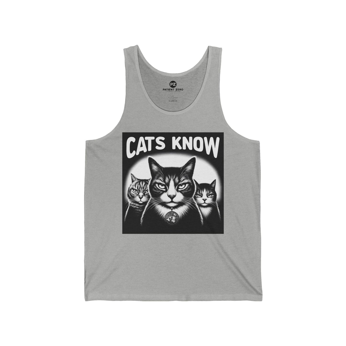 Tanktop Unisex | Cats Know | Athletic Heather