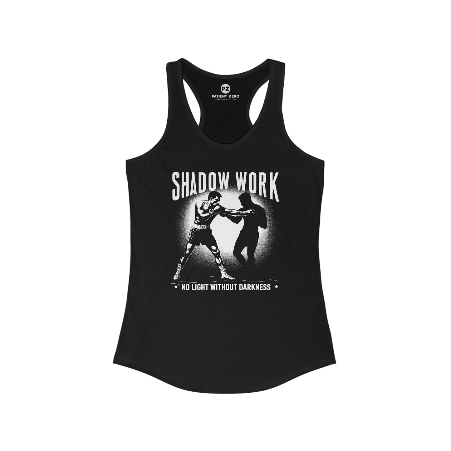 Tanktop Women | Shadow Work | Solid Black