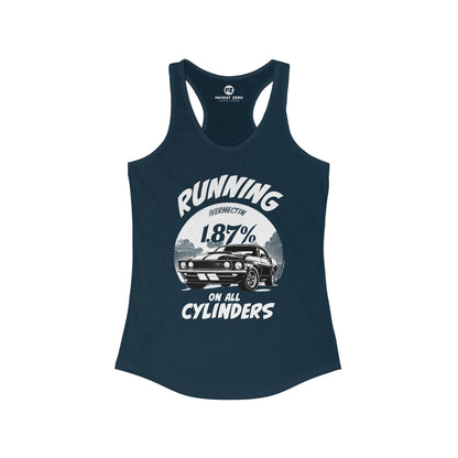 Tanktop Women | All Cylinders | Solid Midnight Navy