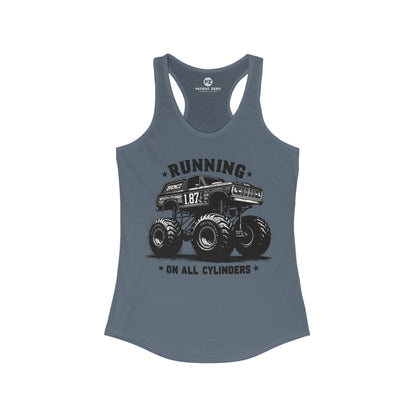 Tanktop Women | All Cylinders | Solid Indigo