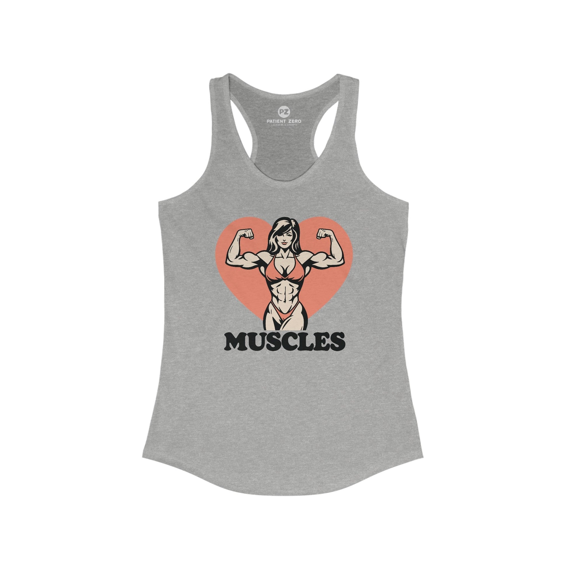 Tanktop Women | ♥ Muscles | Heather Grey