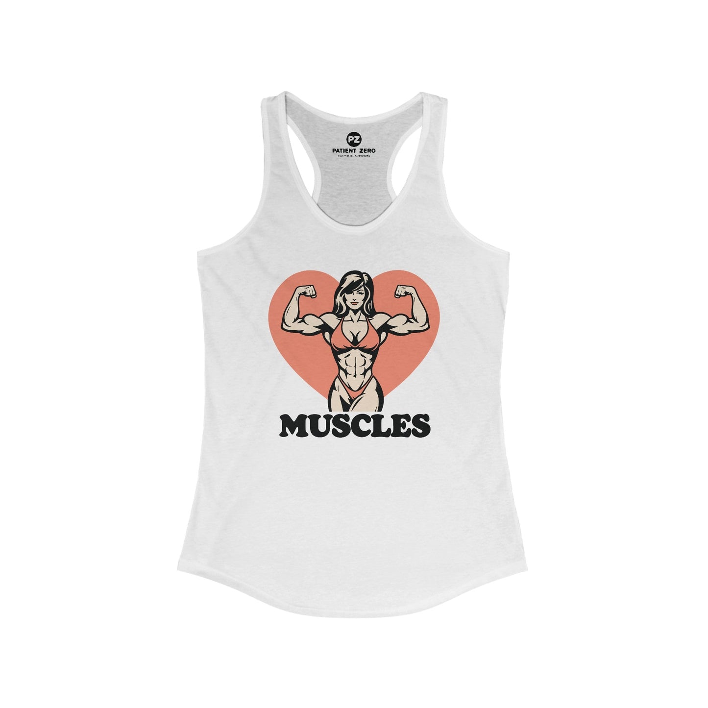 Tanktop Women | ♥ Muscles | Solid White