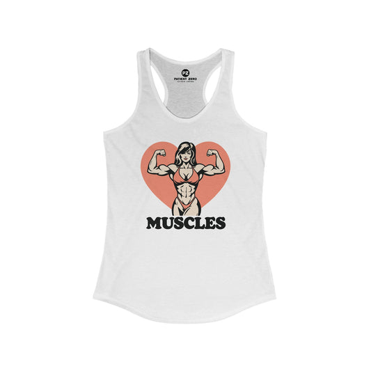 Tanktop Women | ♥ Muscles | Solid White