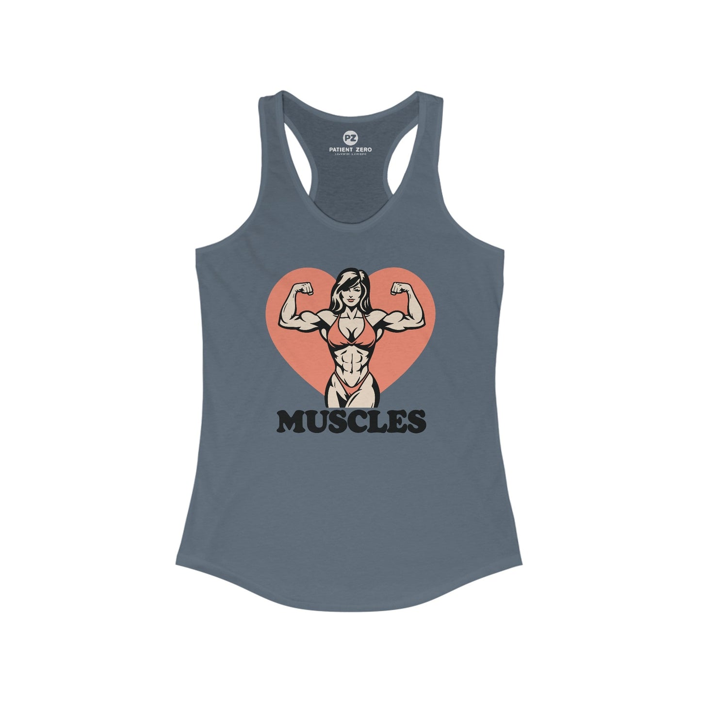 Tanktop Women | ♥ Muscles | Solid Indigo