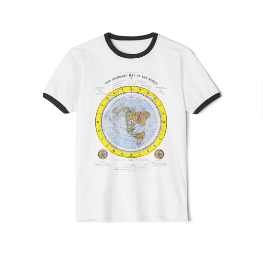 T-Shirt | Gleason's Map | White Black