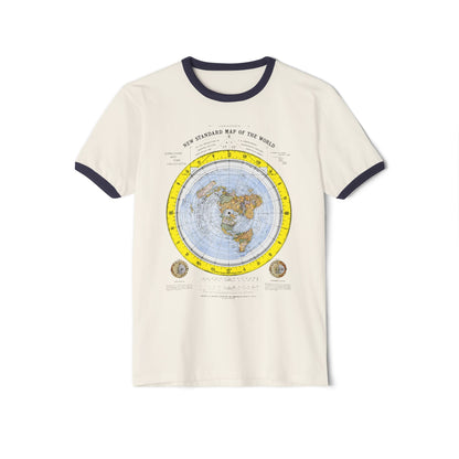 T-Shirt | Gleason's Map | Natural Midnight Navy