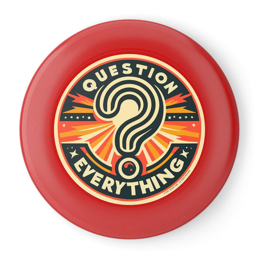 Frisbee | Question Everything | Red 10.9"